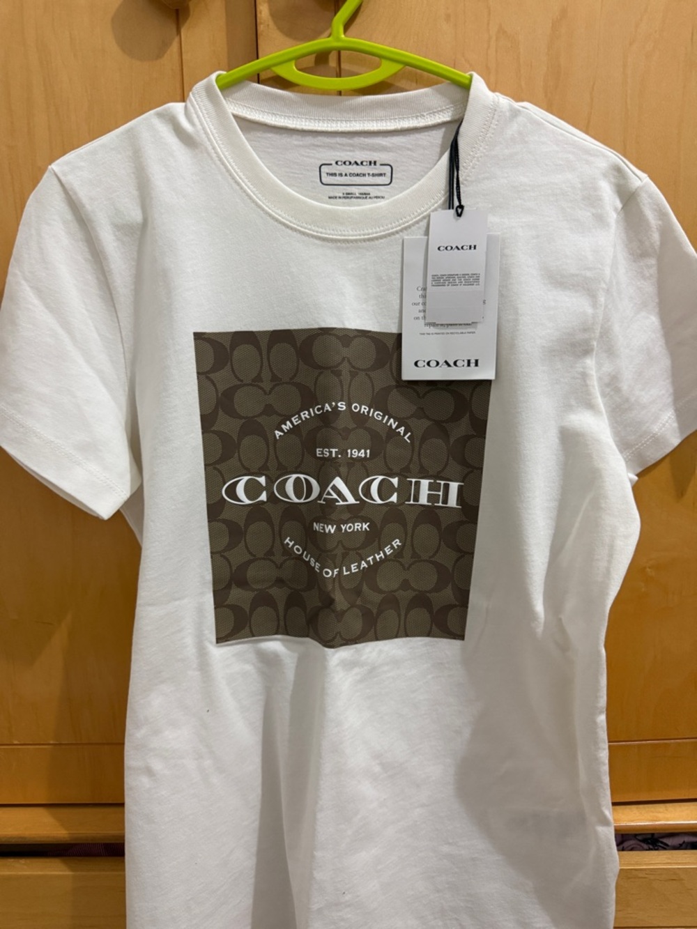 Coach Logo Tee women’s NEW